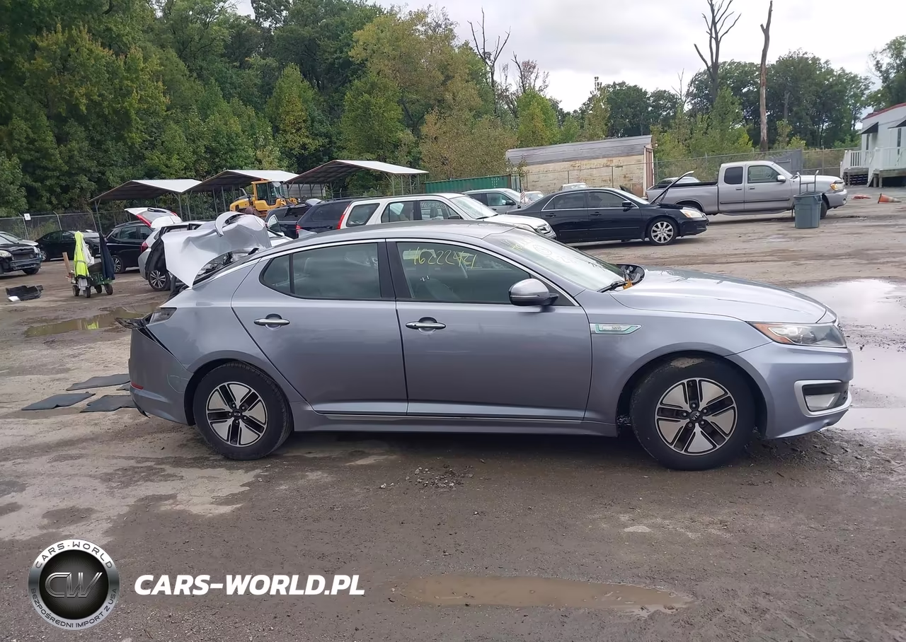 2011 Kia Optima Hybrid Ex VIN:KNAGM4AD3B5004994 - 13