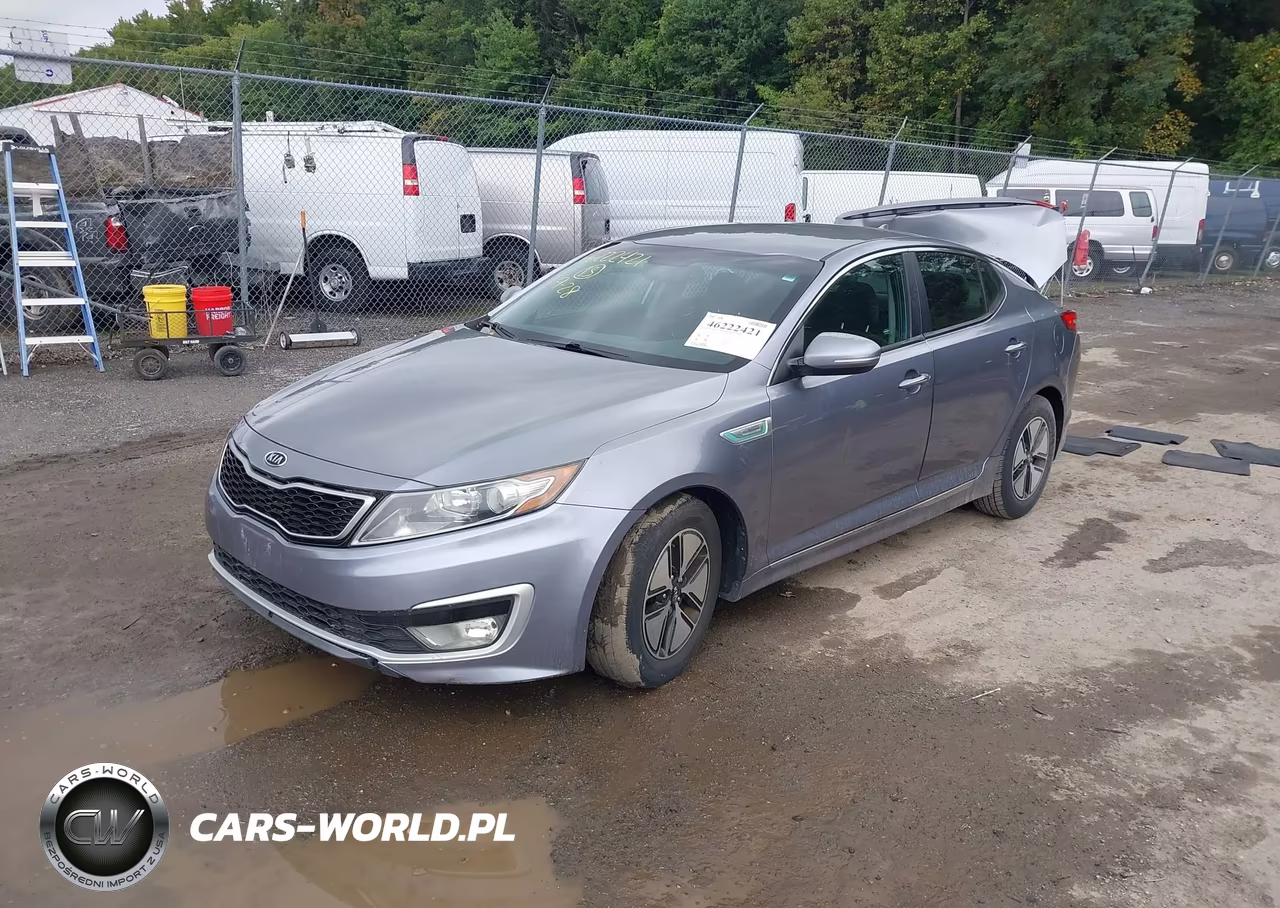 2011 Kia Optima Hybrid Ex VIN:KNAGM4AD3B5004994 - 2