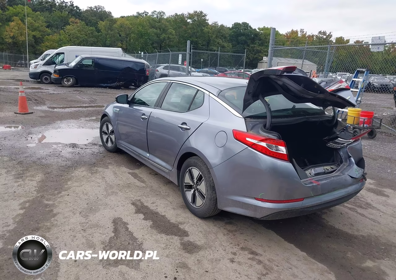 2011 Kia Optima Hybrid Ex VIN:KNAGM4AD3B5004994 - 3