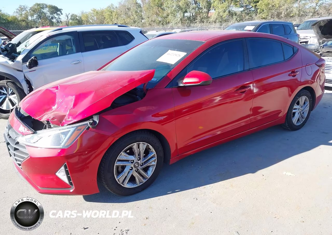 2020 Hyundai Elantra Sel VIN:5NPD84LF2LH624438 - 2