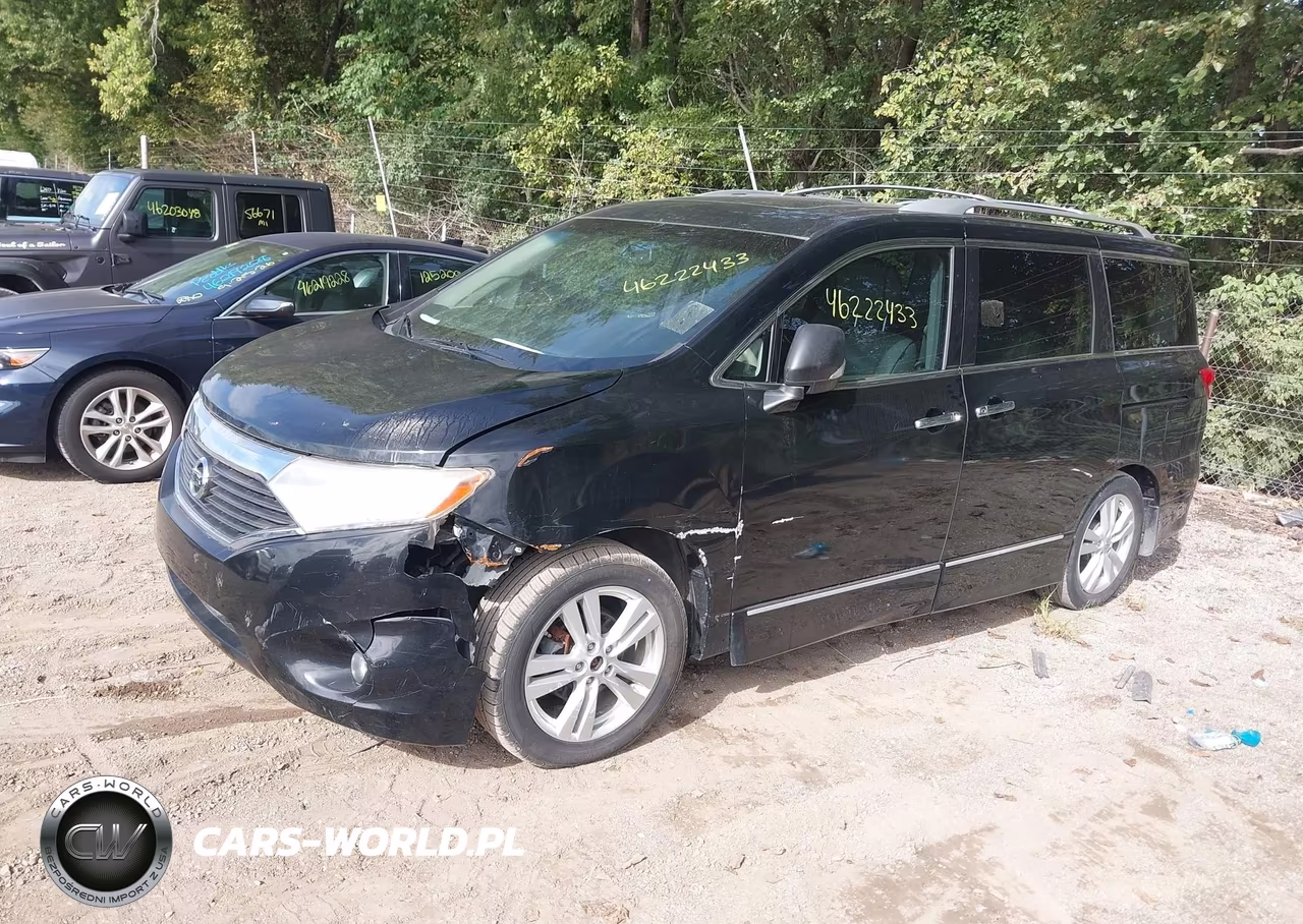 2012 Nissan Quest Sl VIN:JN8AE2KPXC9048251 - 2