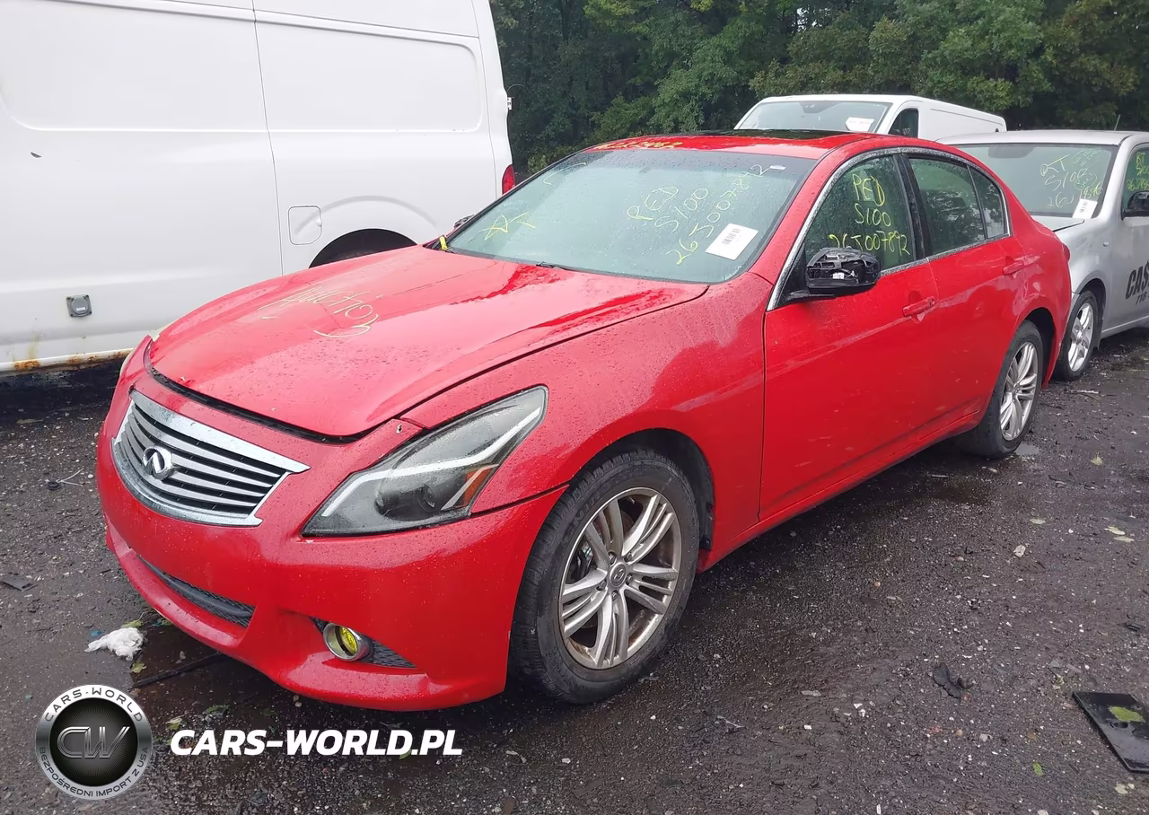 2012 Infiniti G37X VIN:JN1CV6AR4CM680399 - 2