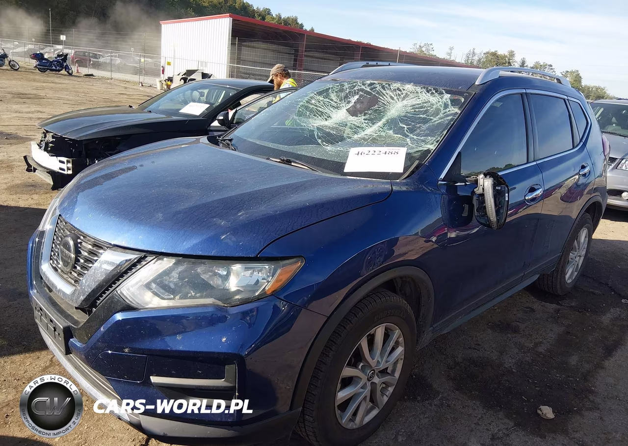 2019 Nissan Rogue Sv VIN:KNMAT2MVXKP556405 - 2