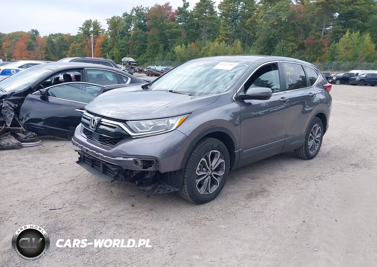 2022 Honda Cr-V Awd Ex-L VIN:2HKRW2H84NH655221 - 2