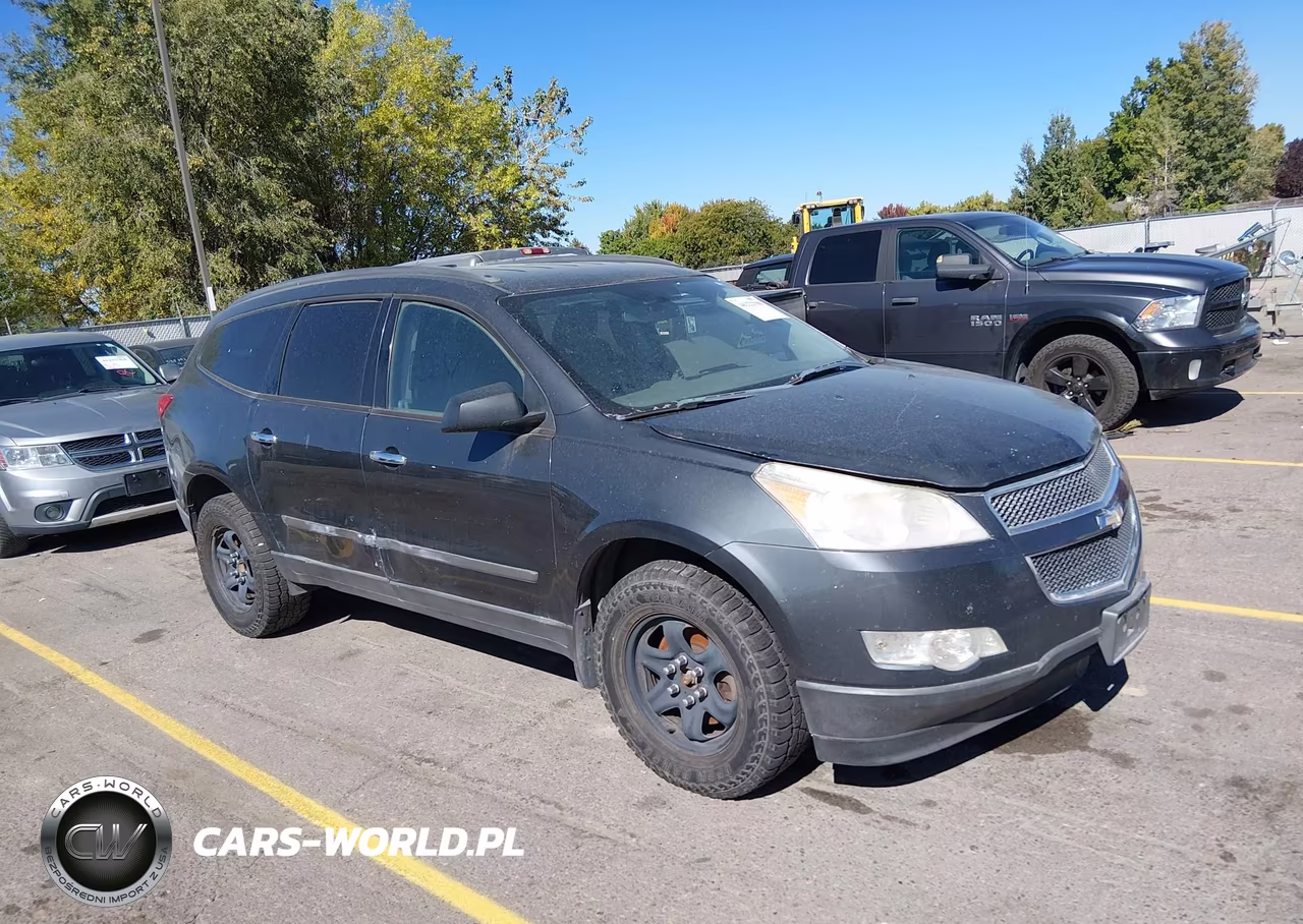 2011 Chevrolet Traverse Ls VIN:1GNKRFED0BJ336295 - 1