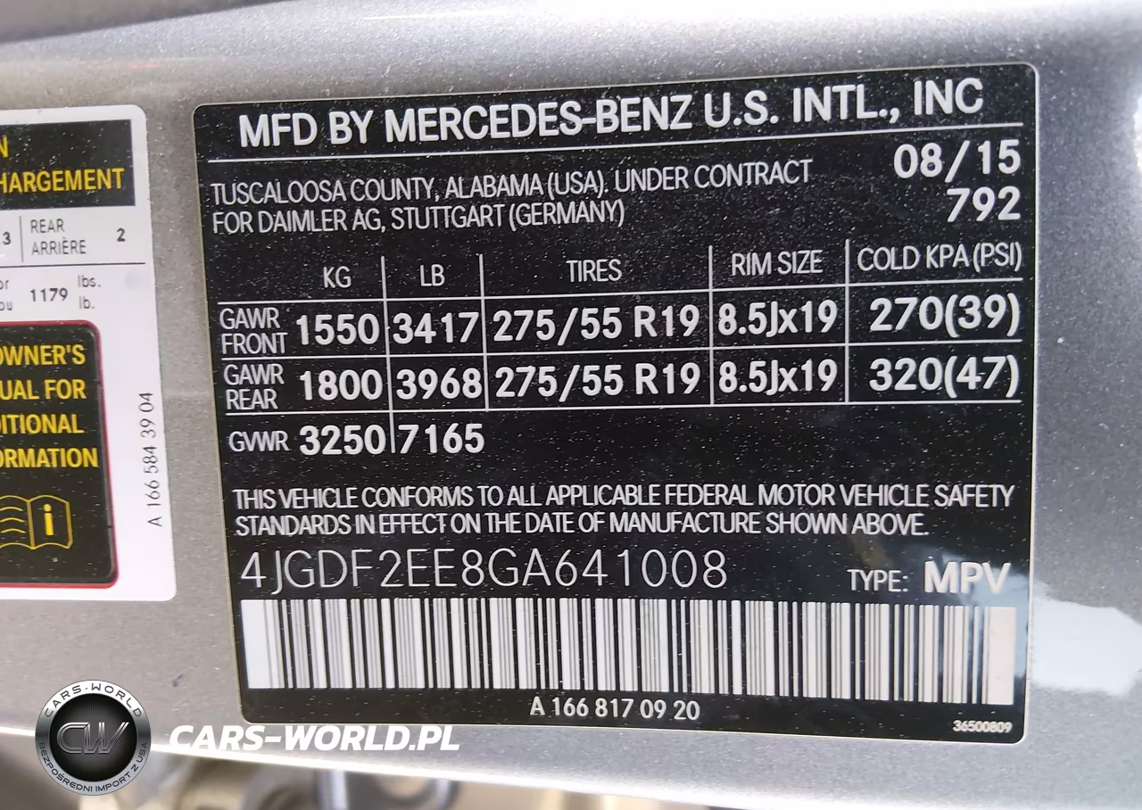 2016 MERCEDES-BENZ GL 350 BLU BLUETEC VIN:4JGDF2EE8GA641008 - 9