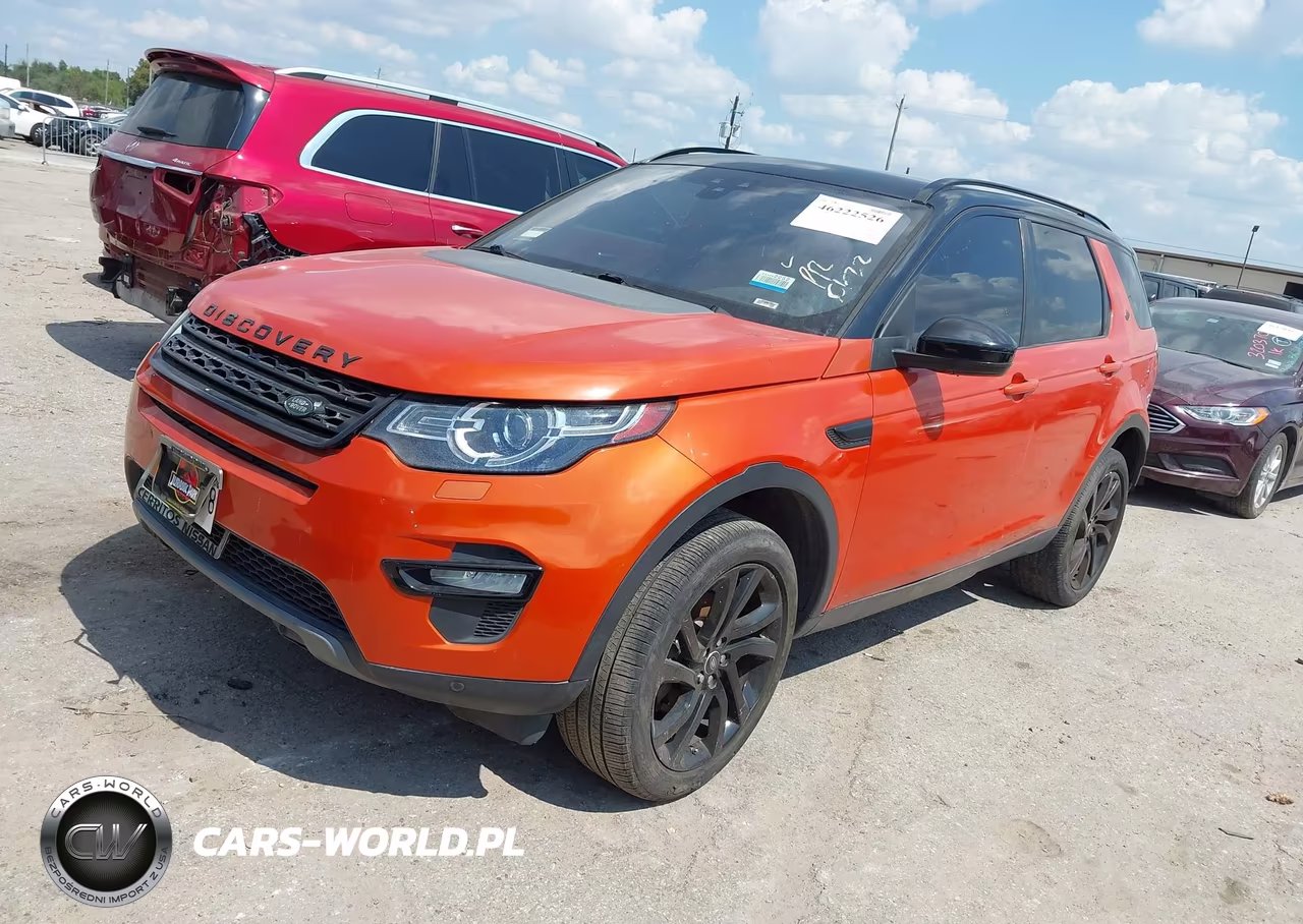 2017 Land Rover Discovery Sport Hse VIN:SALCR2BG2HH666663 - 2