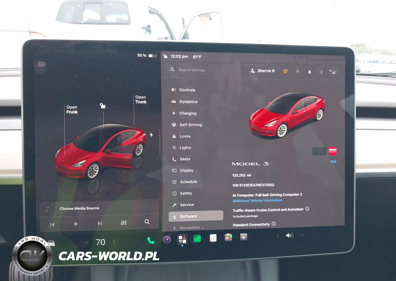 2022 Tesla Model 3 Rear-Wheel Drive VIN:5YJ3E1EA7NF371302 - 17