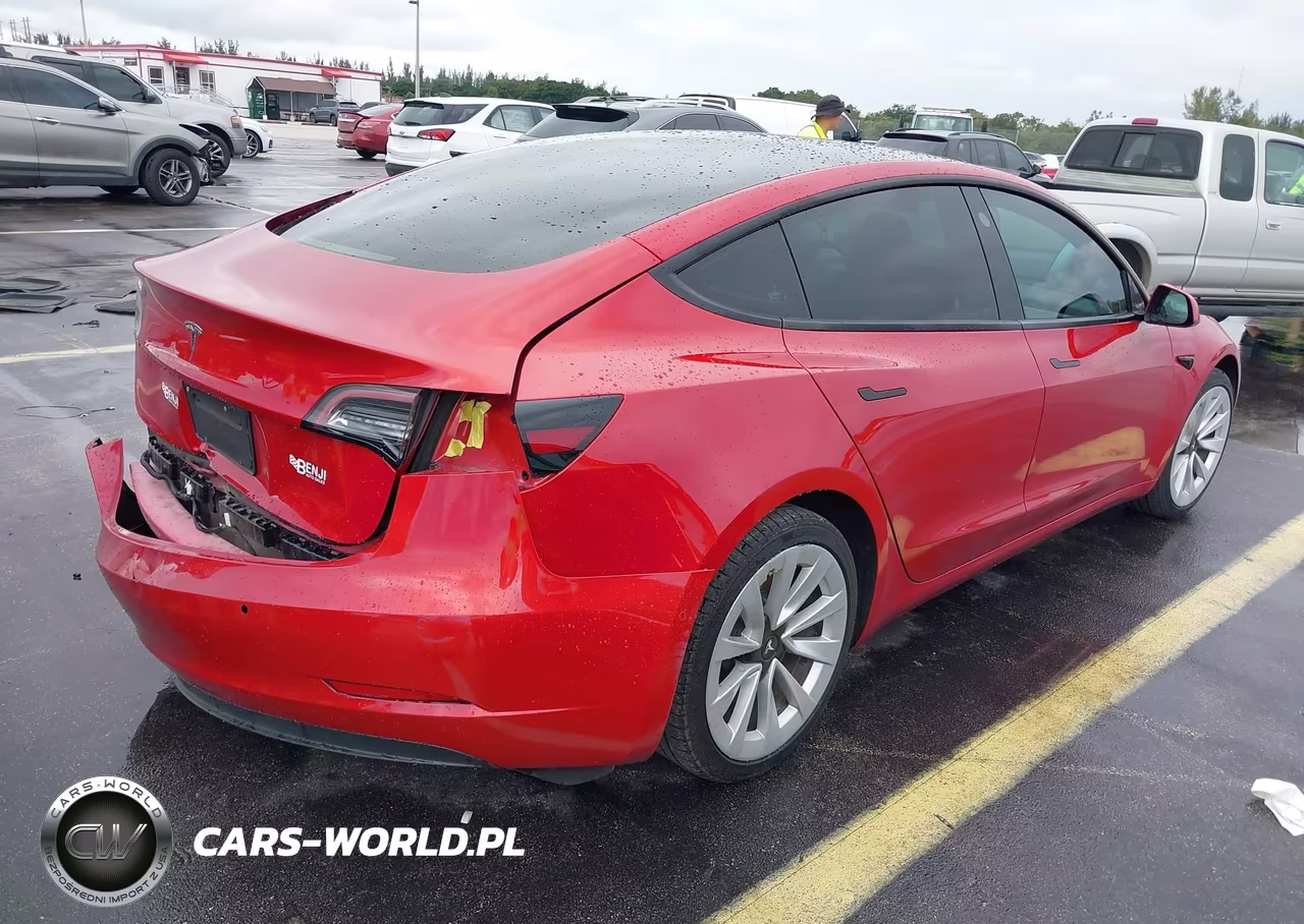 2022 Tesla Model 3 Rear-Wheel Drive VIN:5YJ3E1EA7NF371302 - 4