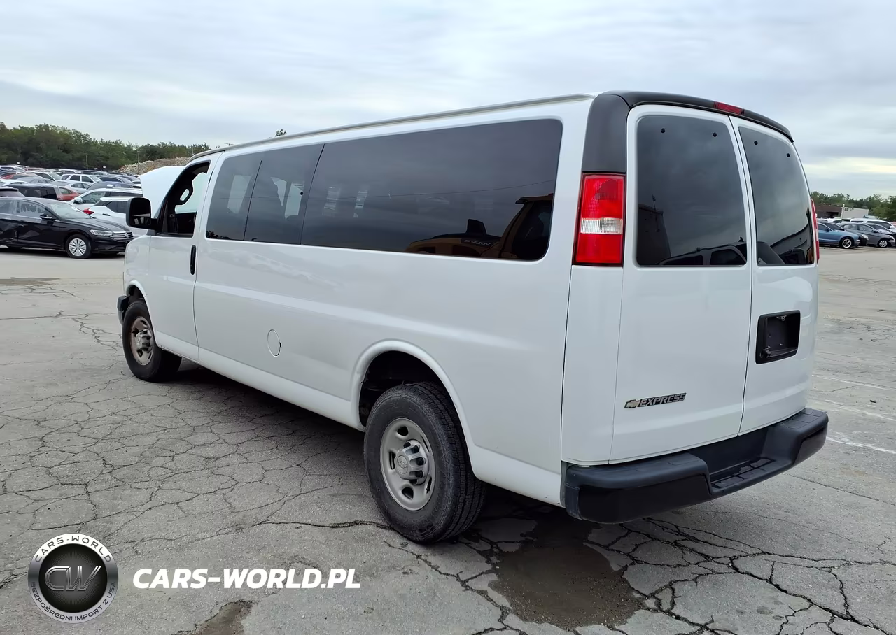 2019 Chevrolet Express 3500 Ls VIN:1GAZGNFG1K1334662 - 3