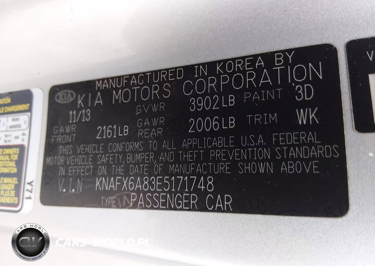 2014 Kia Forte Koup Ex VIN:KNAFX6A83E5171748 - 9