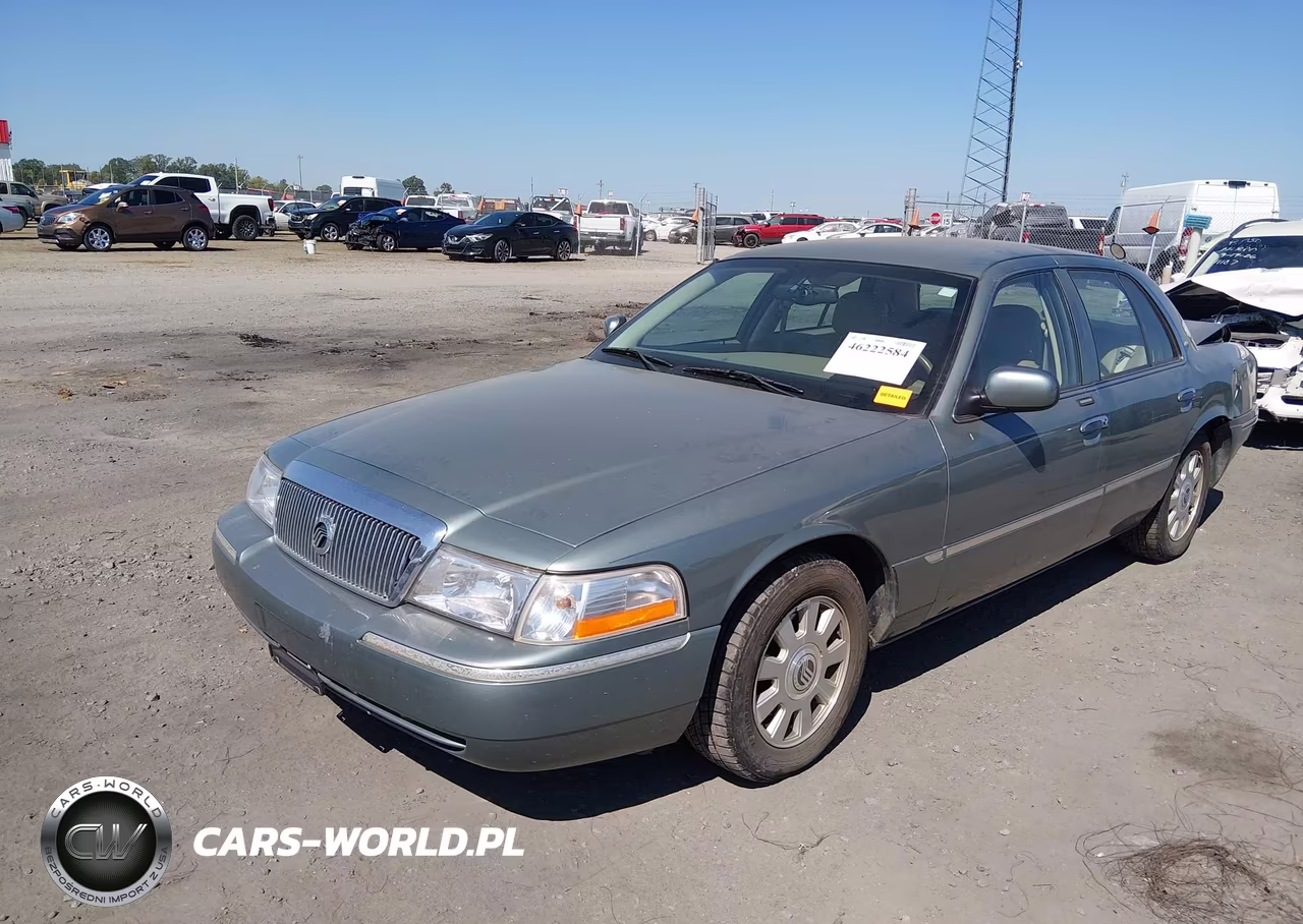 2005 Mercury Grand Marquis Ls-Lse VIN:2MEFM75W25X636155 - 2
