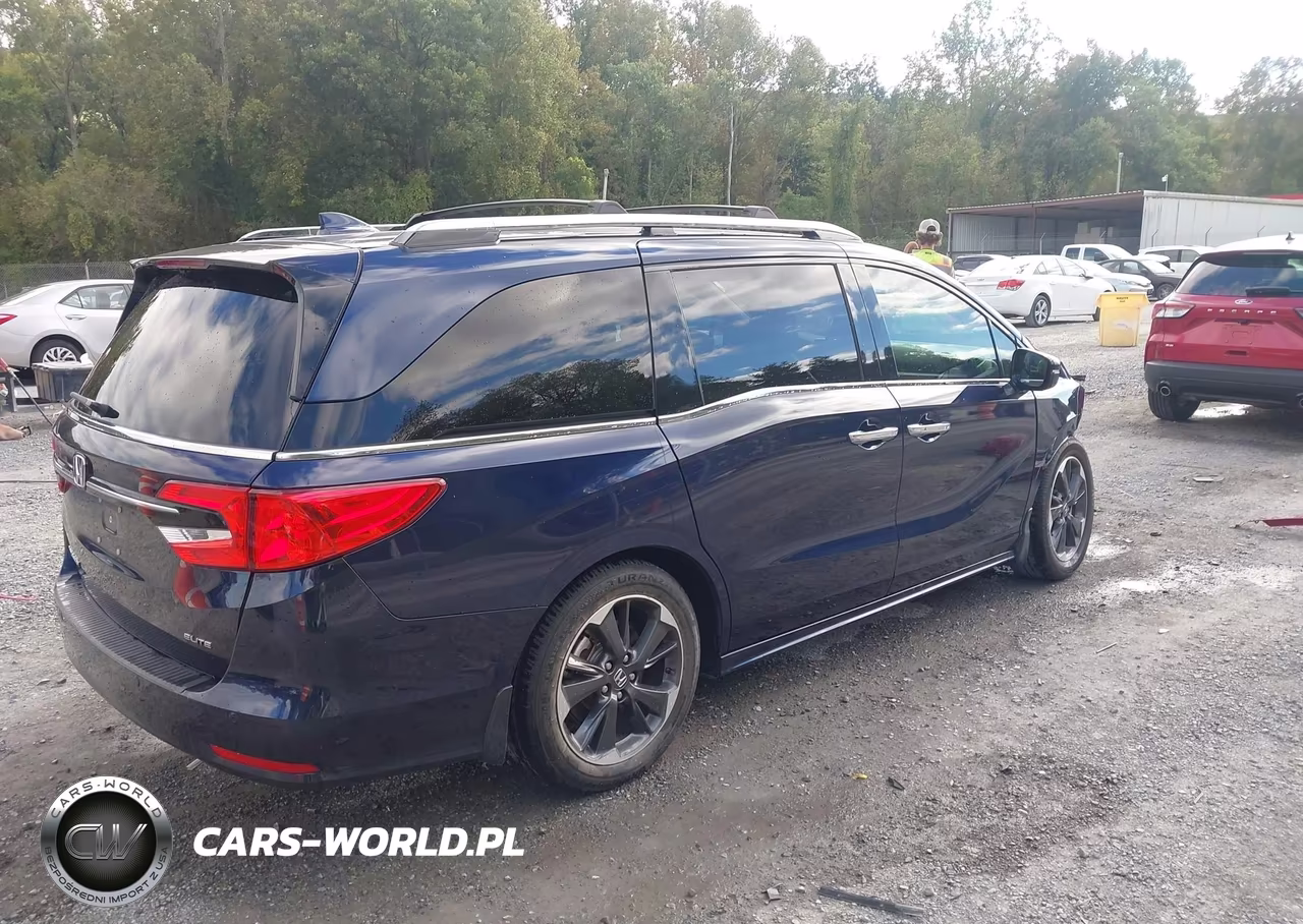 2023 Honda Odyssey Elite VIN:5FNRL6H93PB040332 - 4
