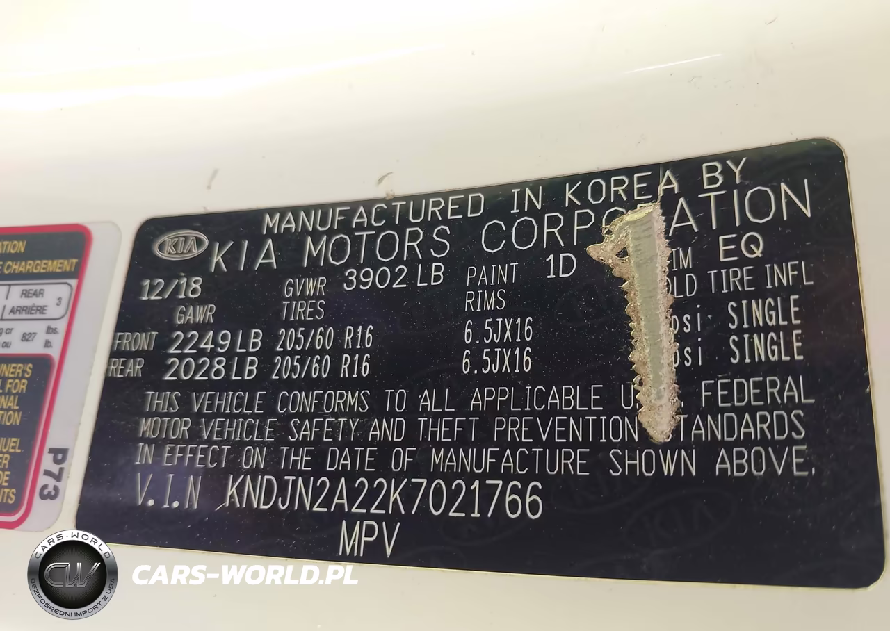 2019 Kia Soul VIN:KNDJN2A22K7021766 - 9