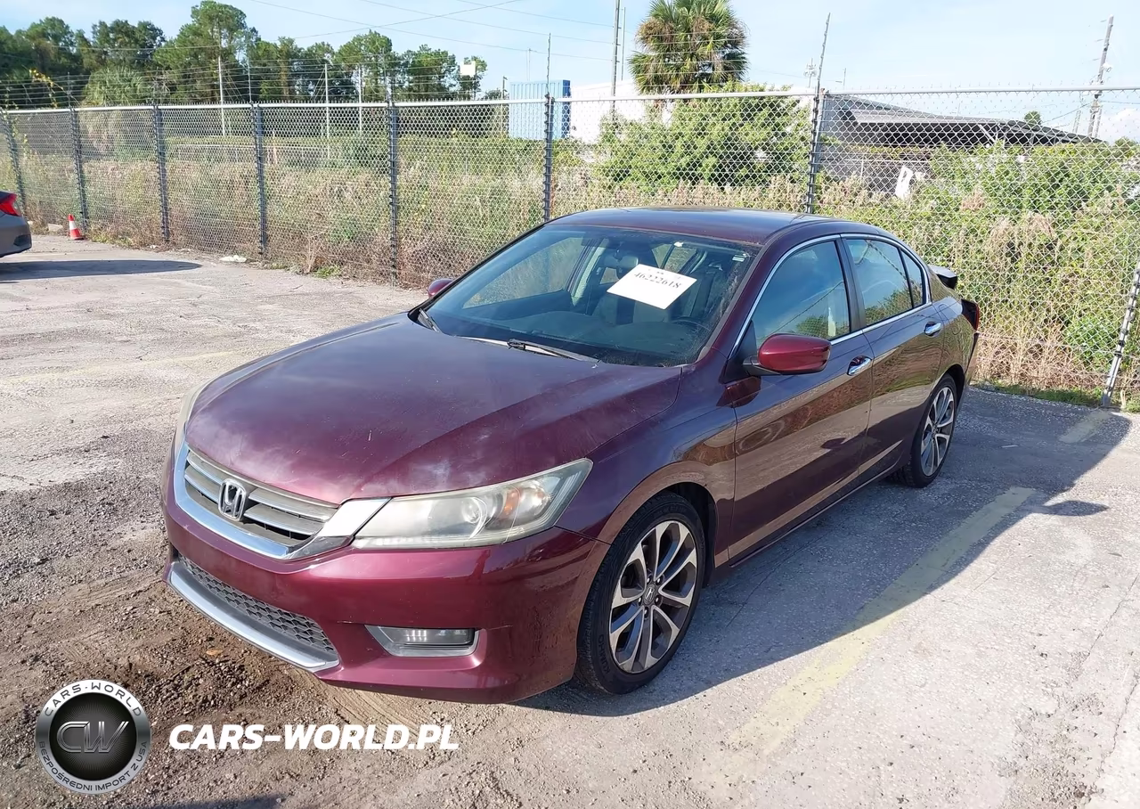 2015 Honda Accord Sport VIN:1HGCR2F57FA045412 - 2