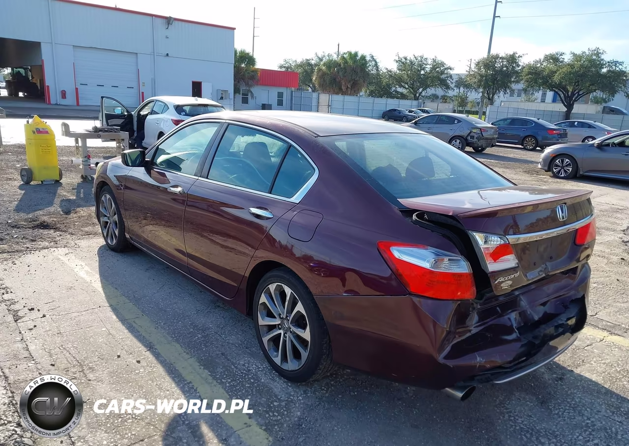 2015 Honda Accord Sport VIN:1HGCR2F57FA045412 - 3