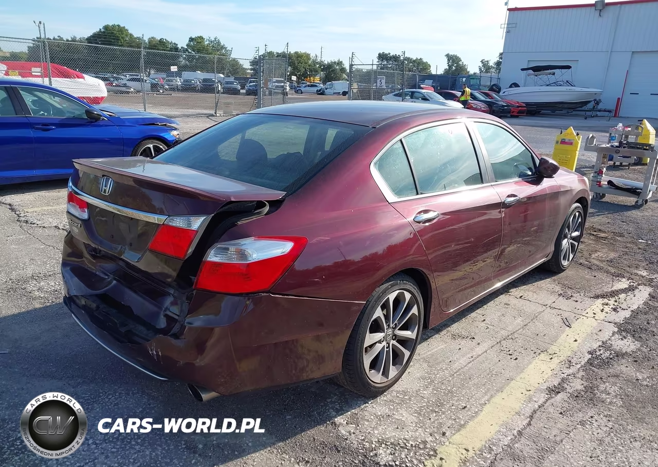 2015 Honda Accord Sport VIN:1HGCR2F57FA045412 - 4