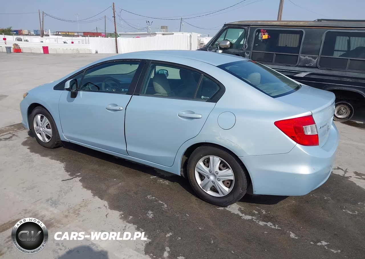 2012 Honda Civic Lx VIN:2HGFB2F55CH517735 - 3