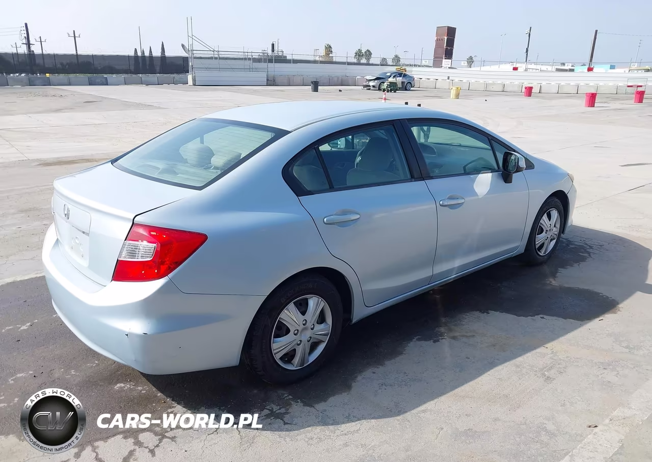 2012 Honda Civic Lx VIN:2HGFB2F55CH517735 - 4