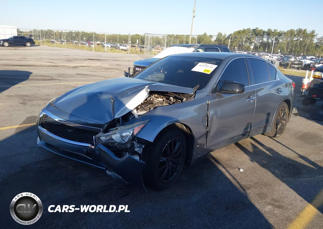 2015 Infiniti Q50 VIN:JN1BV7APXFM352537 - 2