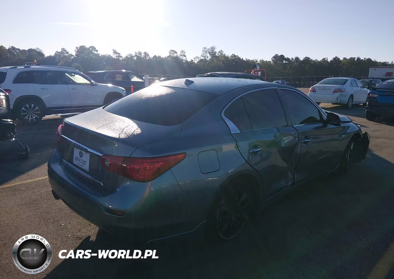 2015 Infiniti Q50 VIN:JN1BV7APXFM352537 - 4