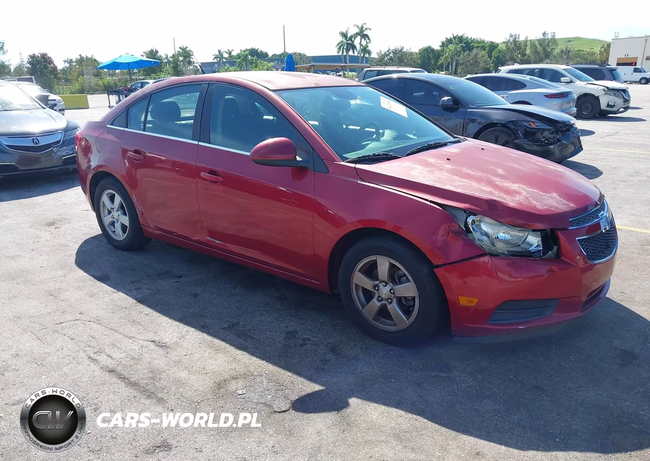 2014 Chevrolet Cruze 1Lt Auto VIN:1G1PC5SB8E7436443 - 1