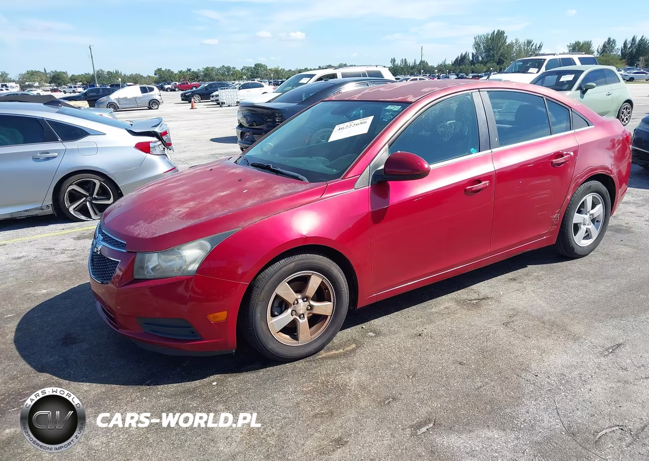 2014 Chevrolet Cruze 1Lt Auto VIN:1G1PC5SB8E7436443 - 2
