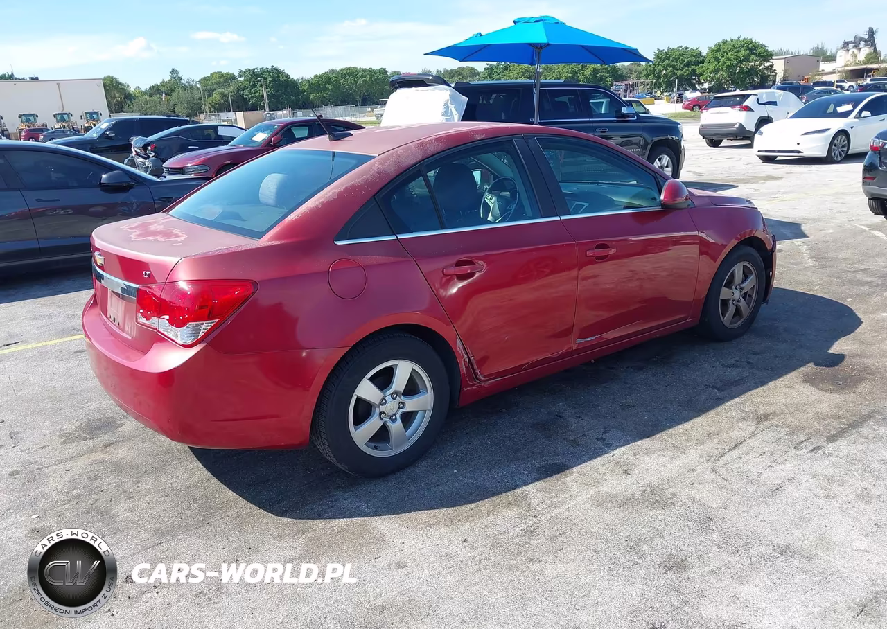 2014 Chevrolet Cruze 1Lt Auto VIN:1G1PC5SB8E7436443 - 4