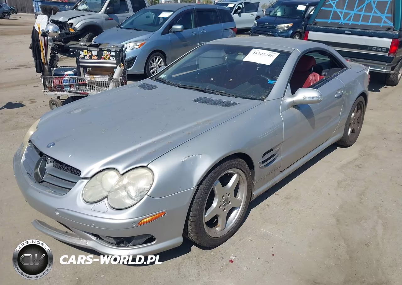 2003 Mercedes-Benz Sl-Class VIN:WDBSK75F03F050616 - 2