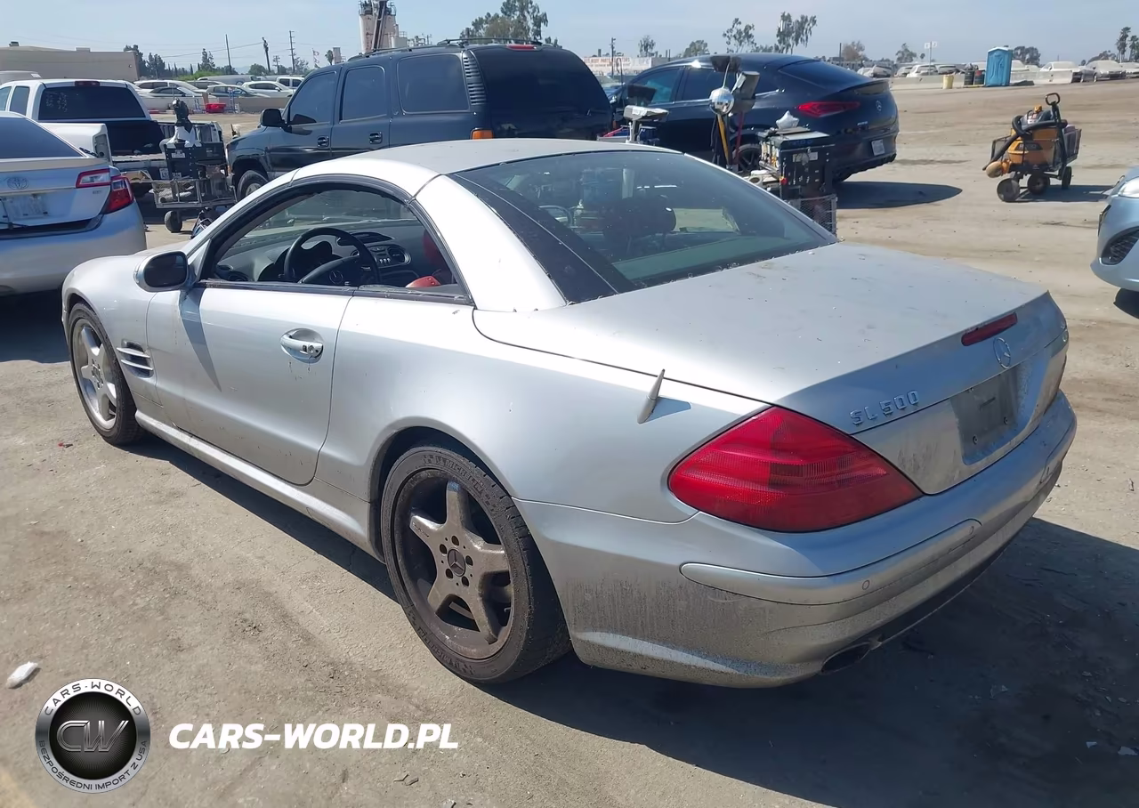 2003 Mercedes-Benz Sl-Class VIN:WDBSK75F03F050616 - 3