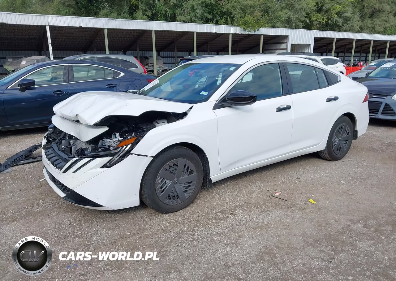 2026 Nissan Sentra S VIN:3N1AB9BV9TY265279 - 2