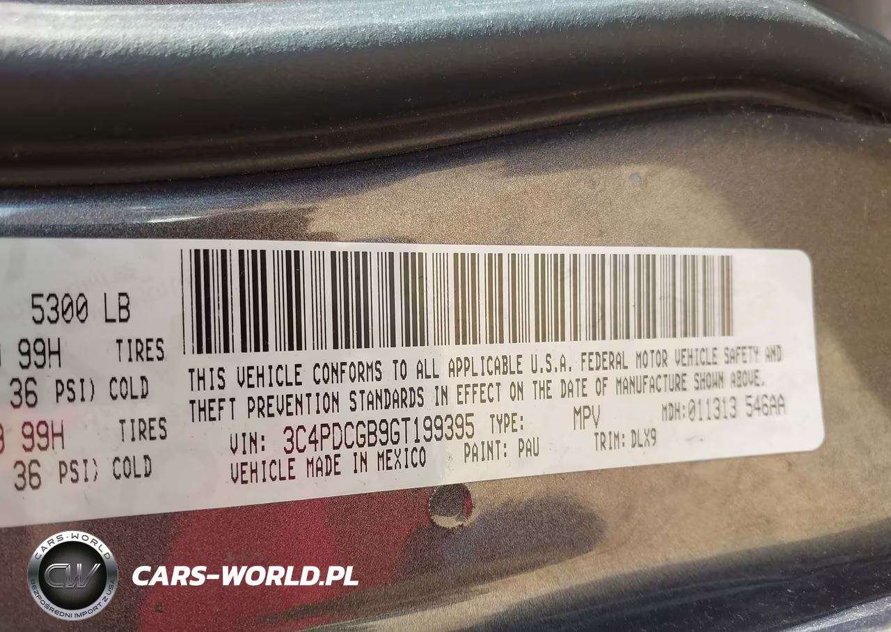 2016 Dodge Journey Crossroad Plus VIN:3C4PDCGB9GT199395 - 9