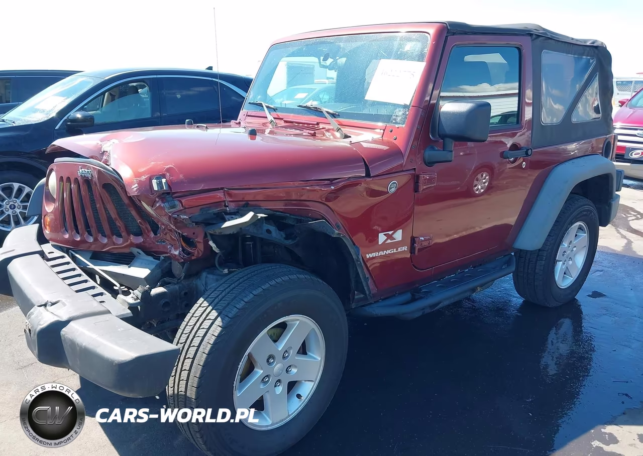 2008 Jeep Wrangler X VIN:1J4FA24108L547246 - 2