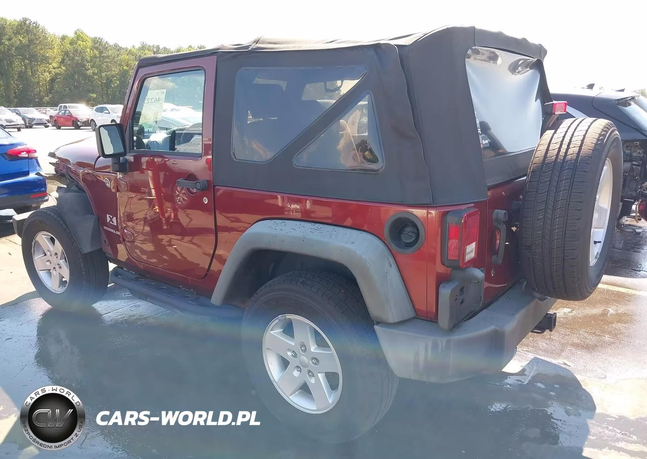 2008 Jeep Wrangler X VIN:1J4FA24108L547246 - 3