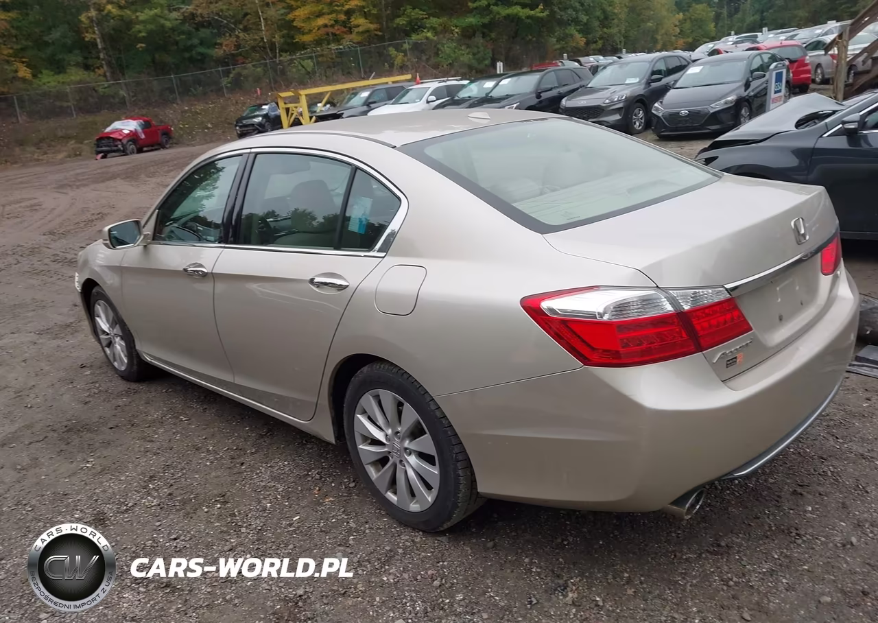 2014 Honda Accord Ex-L V-6 VIN:1HGCR3F82EA013112 - 3