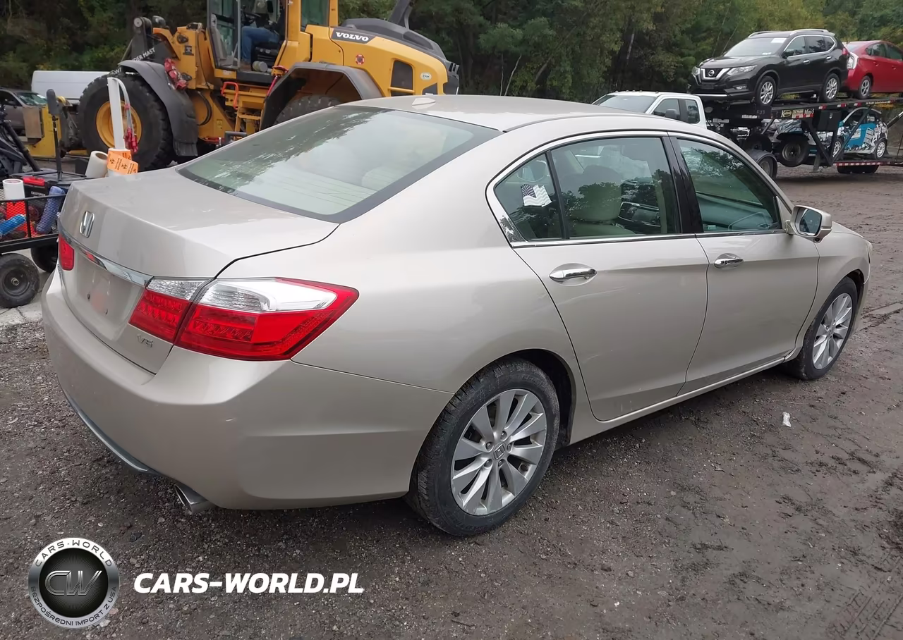 2014 Honda Accord Ex-L V-6 VIN:1HGCR3F82EA013112 - 4