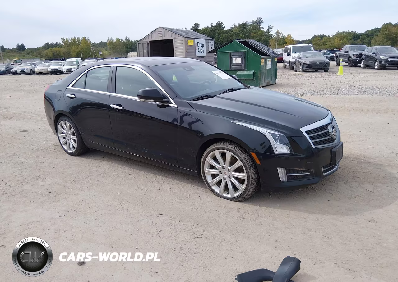 2013 Cadillac Ats Performance VIN:1G6AJ5S30D0174312 - 1