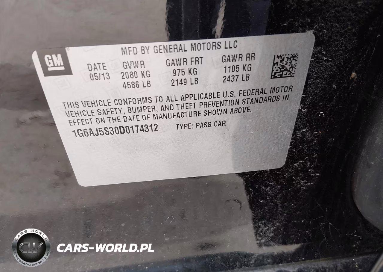 2013 Cadillac Ats Performance VIN:1G6AJ5S30D0174312 - 9