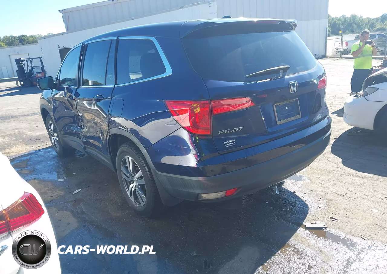 2017 Honda Pilot Ex-L VIN:5FNYF5H89HB042253 - 3