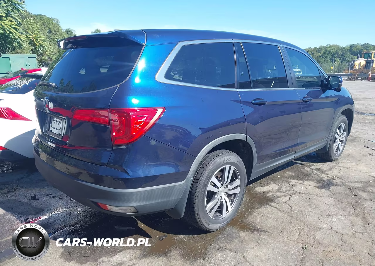 2017 Honda Pilot Ex-L VIN:5FNYF5H89HB042253 - 4