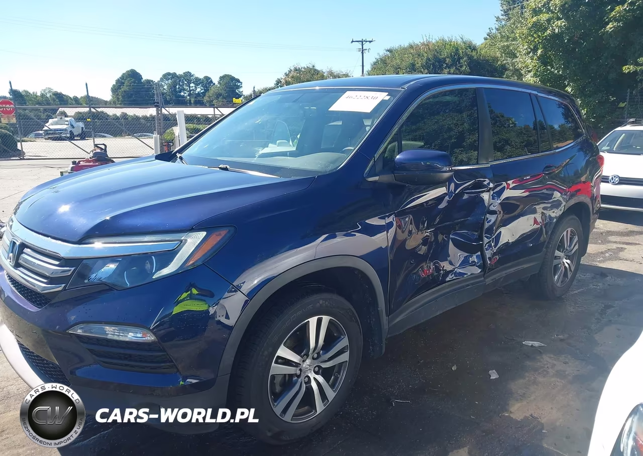 2017 Honda Pilot Ex-L VIN:5FNYF5H89HB042253 - 6