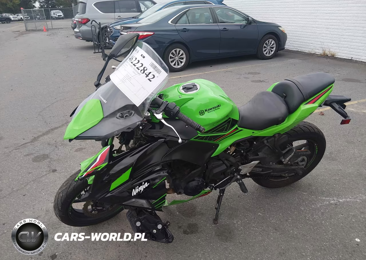 2023 Kawasaki Ex650 P VIN:ML5EXEP1XPDAA0158 - 2