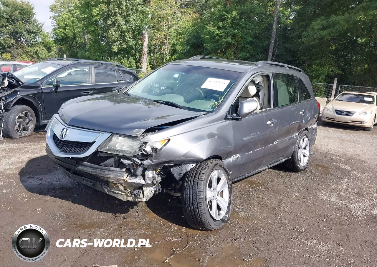 2012 Acura Mdx Technology Package VIN:2HNYD2H35CH512641 - 2