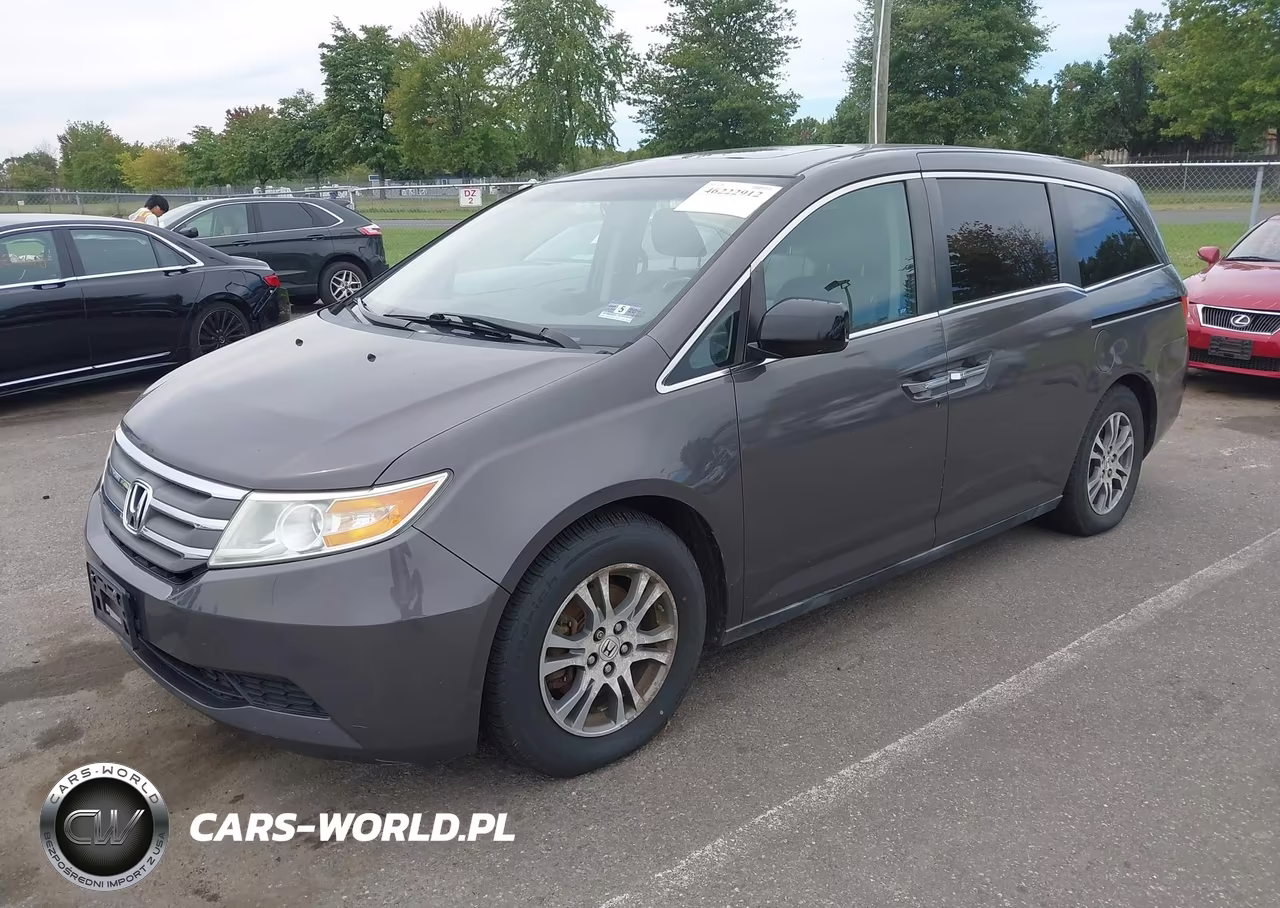 2013 Honda Odyssey Ex-L VIN:5FNRL5H6XDB076708 - 2