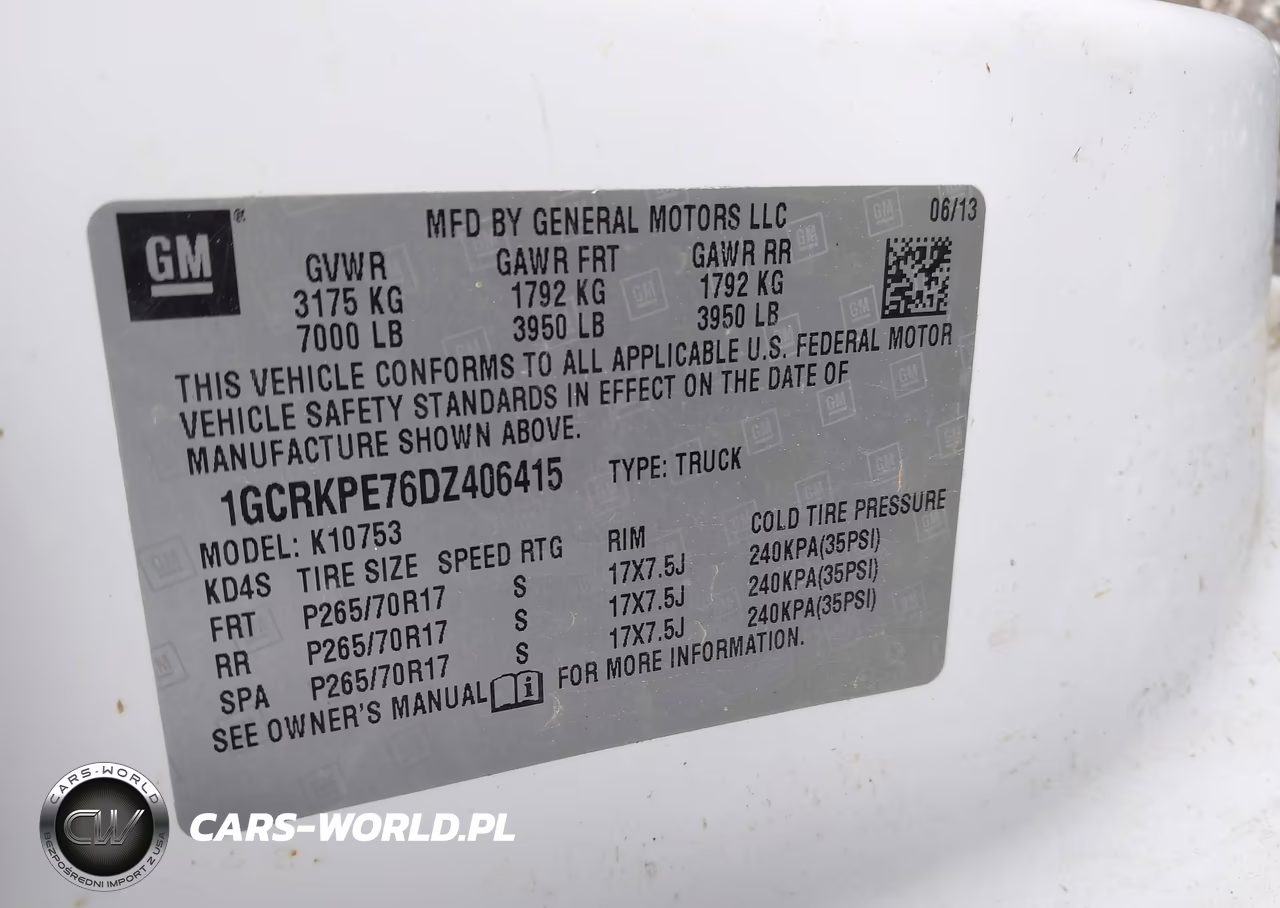 2013 Chevrolet Silverado 1500 Work Truck VIN:1GCRKPE76DZ406415 - 9