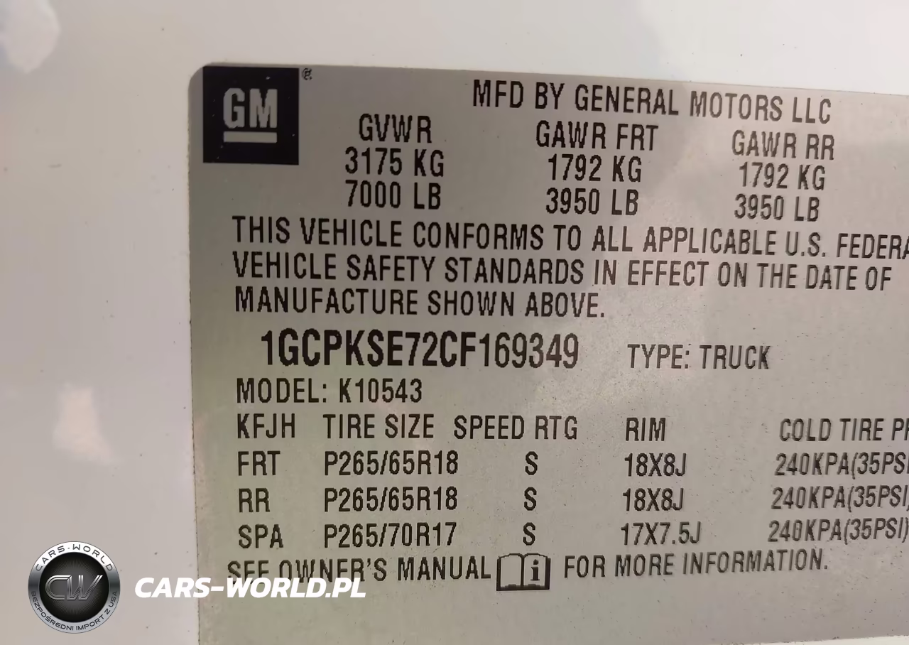 2012 Chevrolet Silverado 1500 Lt VIN:1GCPKSE72CF169349 - 9