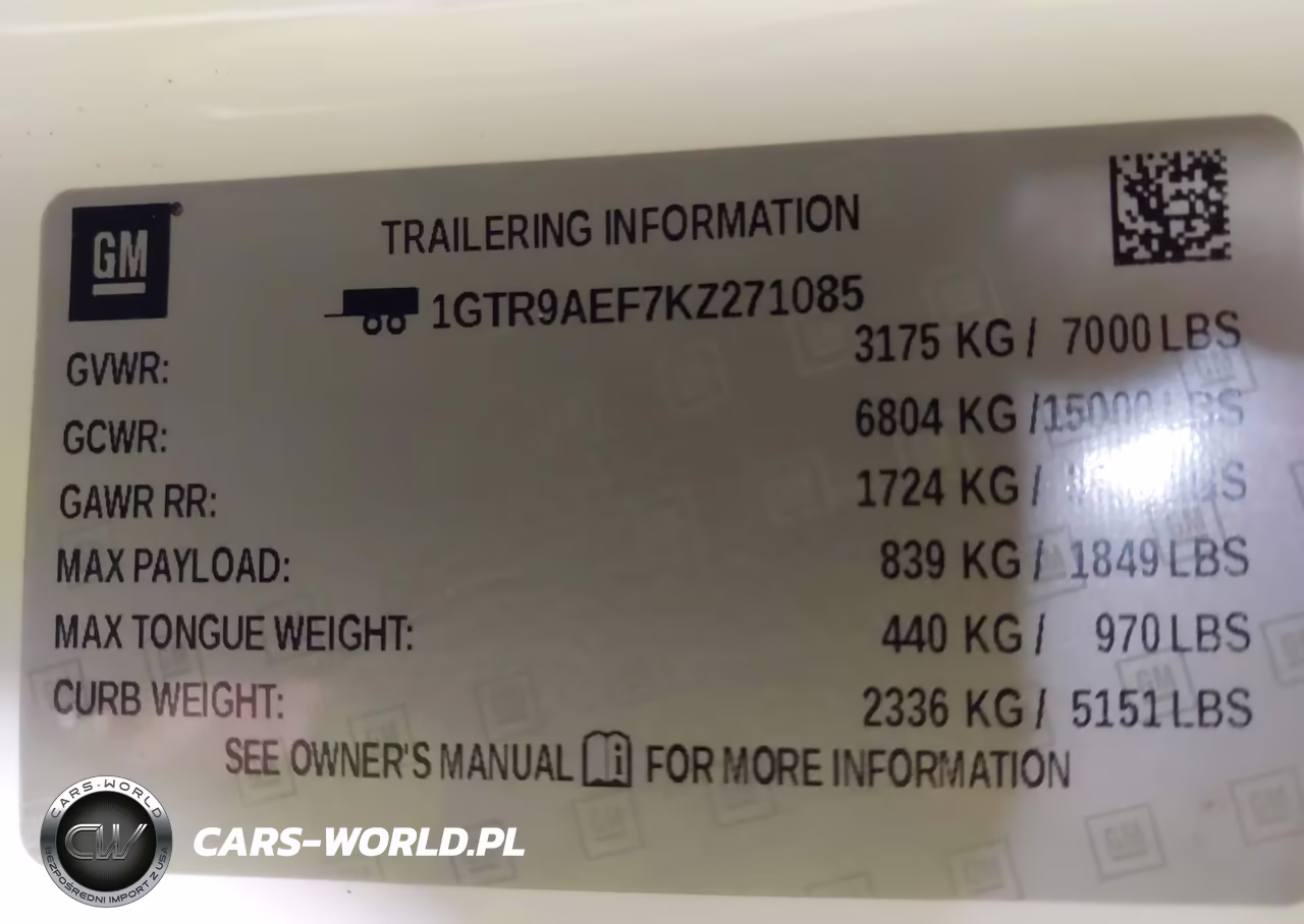 2019 GMC Sierra 1500 VIN:1GTR9AEF7KZ271085 - 9