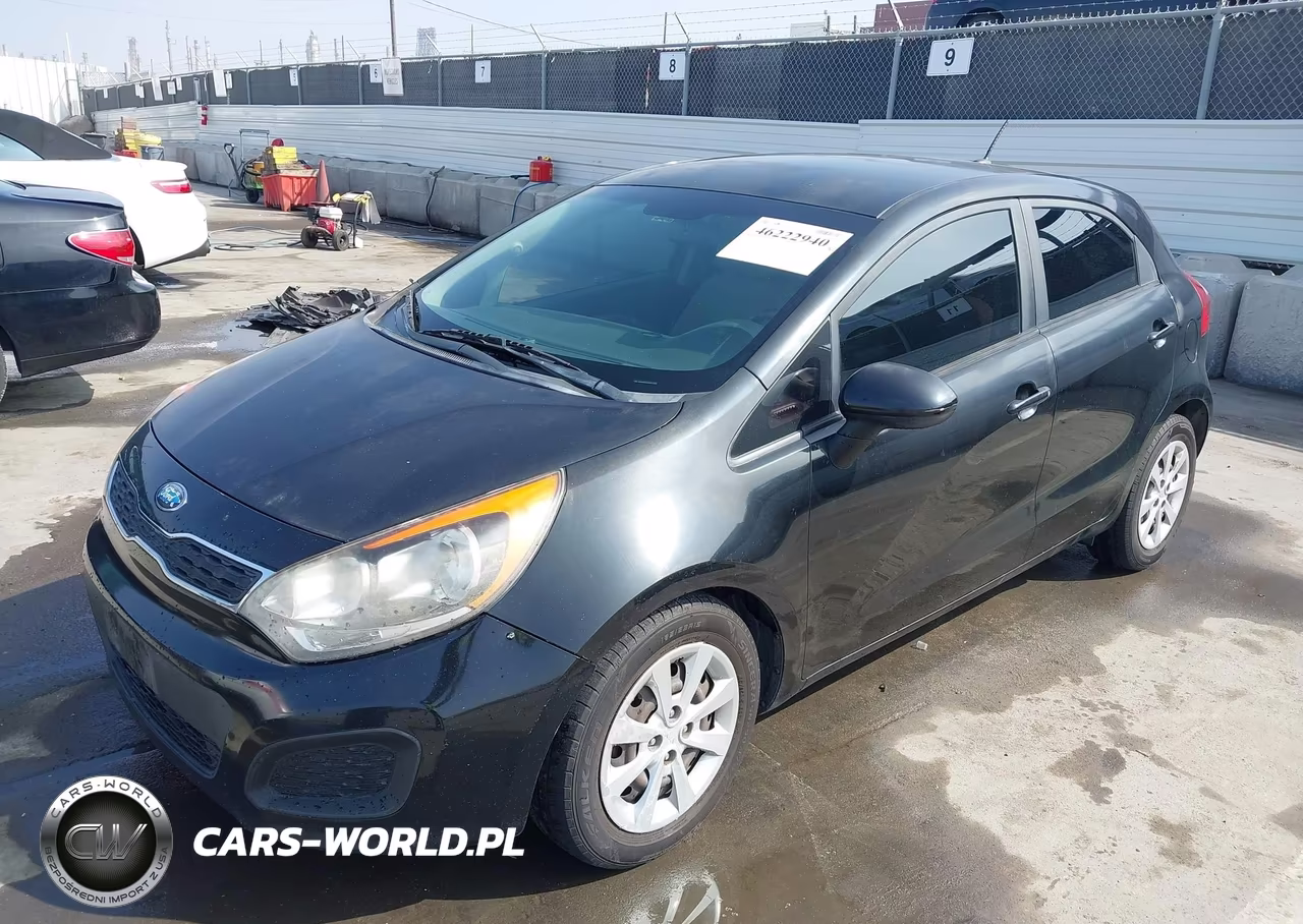 2014 Kia Rio Ex VIN:KNADN5A35E6372086 - 2