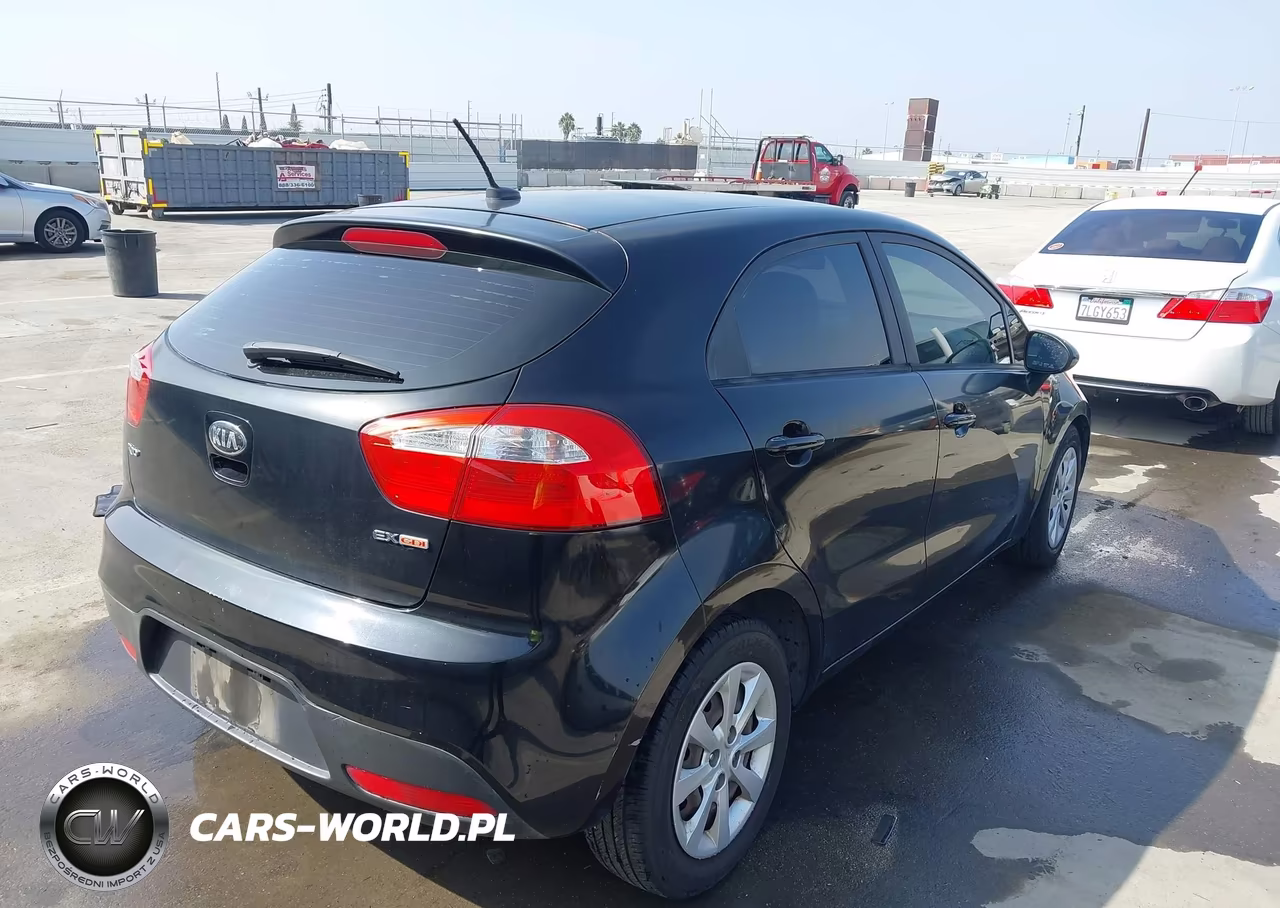 2014 Kia Rio Ex VIN:KNADN5A35E6372086 - 4