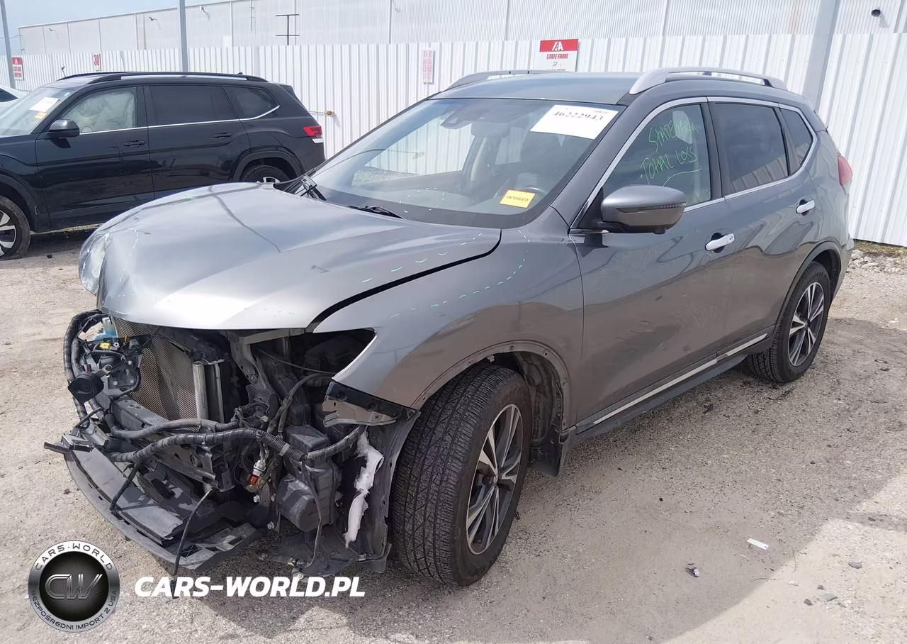 2017 Nissan Rogue Sl VIN:JN8AT2MT4HW407909 - 2